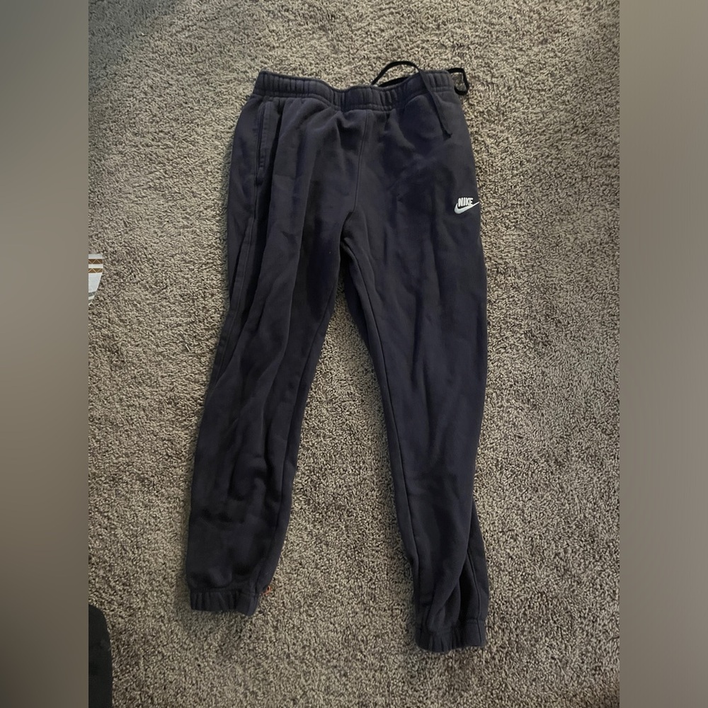 Nike Black Jogger Sweatpants Comfortable Athleisure Men’s size Large